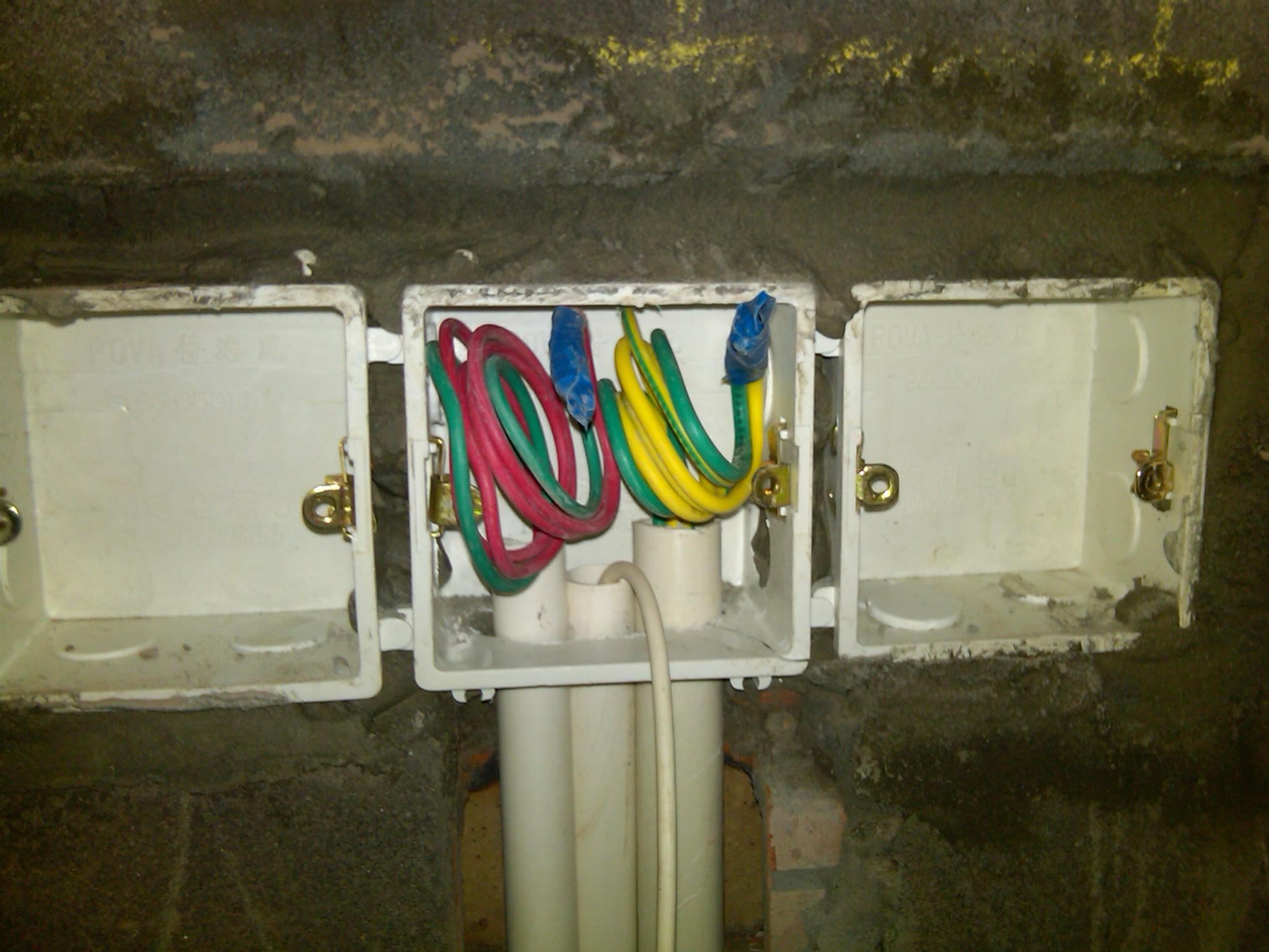 电线暗管被水泥浆堵了线拉不动,水电工预埋线管堵住怎么办