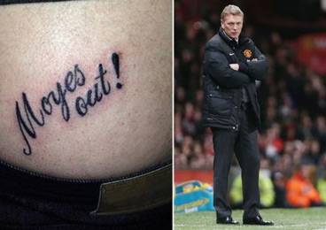 死忠球迷纹身,freestyle纹身