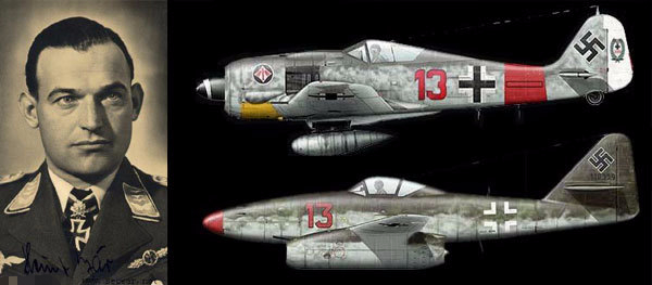 二战德国十大战斗机,德国二战十大飞机