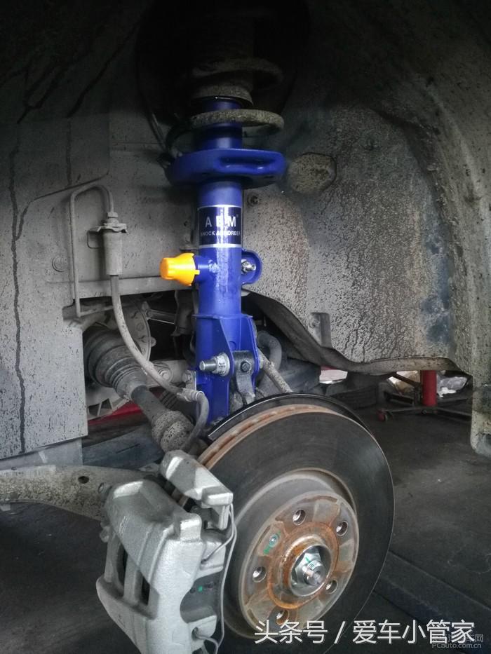 荣威前减震器怎样调节软硬,老师傅手工改进汽车