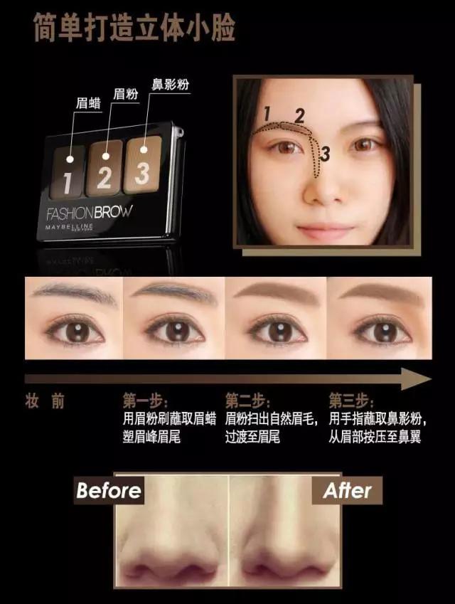 美“眉”变身记画好眉毛一秒变身fashiongirl