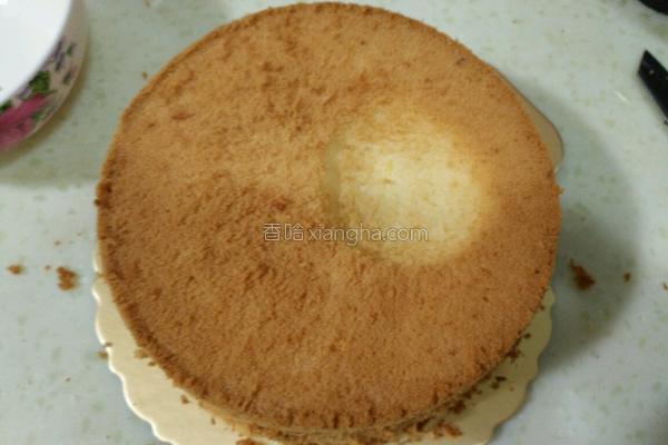 六寸水果奶油蛋糕,六寸水果奶油蛋糕的做法