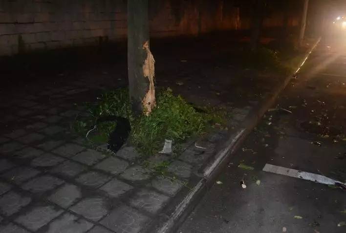 广西玉林男子酒后撞人,广西玉林男子骑电动车闯红灯被撞