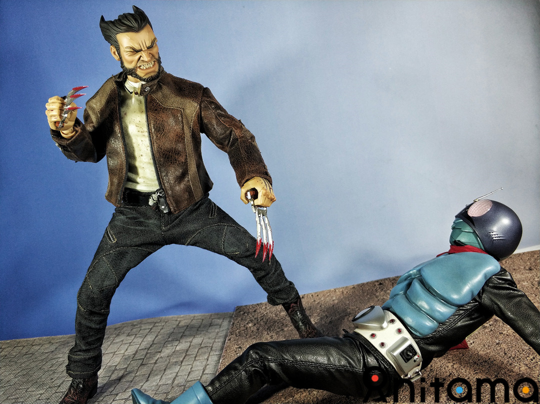 黑道金刚狼-黑帮王国1/6方块5幽灵狼套装测评