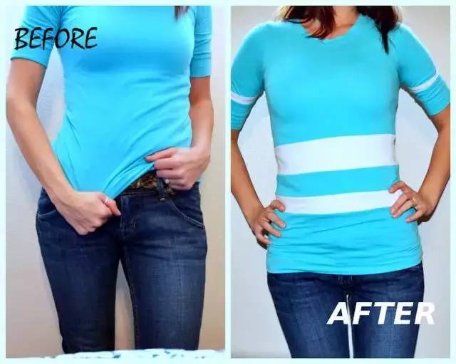 t恤连衣裙太短怎么改,衣服改成短裙子的简单做法