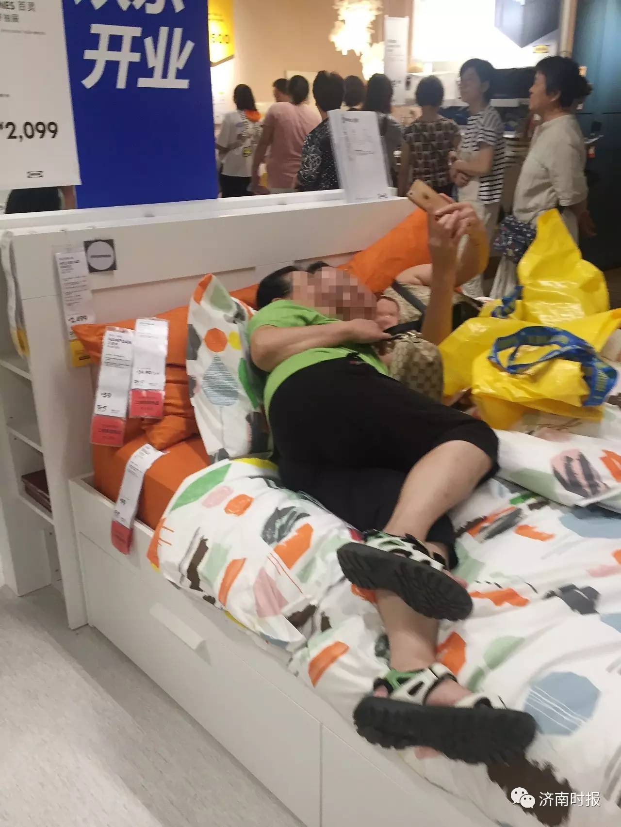 宜家火爆的背后,宜家保洁人员