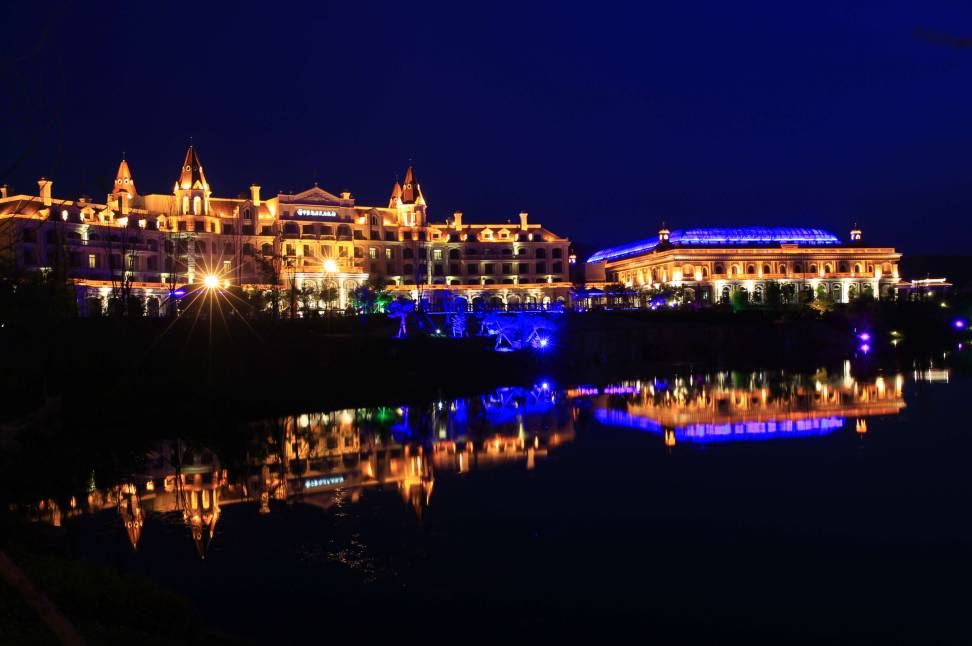 弓长岭夜景比较美的地方,弓长岭景色