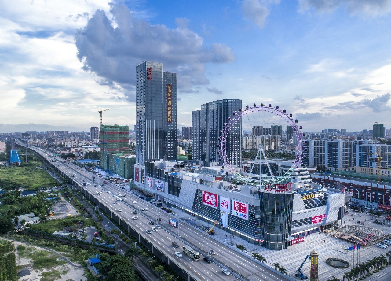 广州万达广场排名第一,广州金沙洲星港万达广场