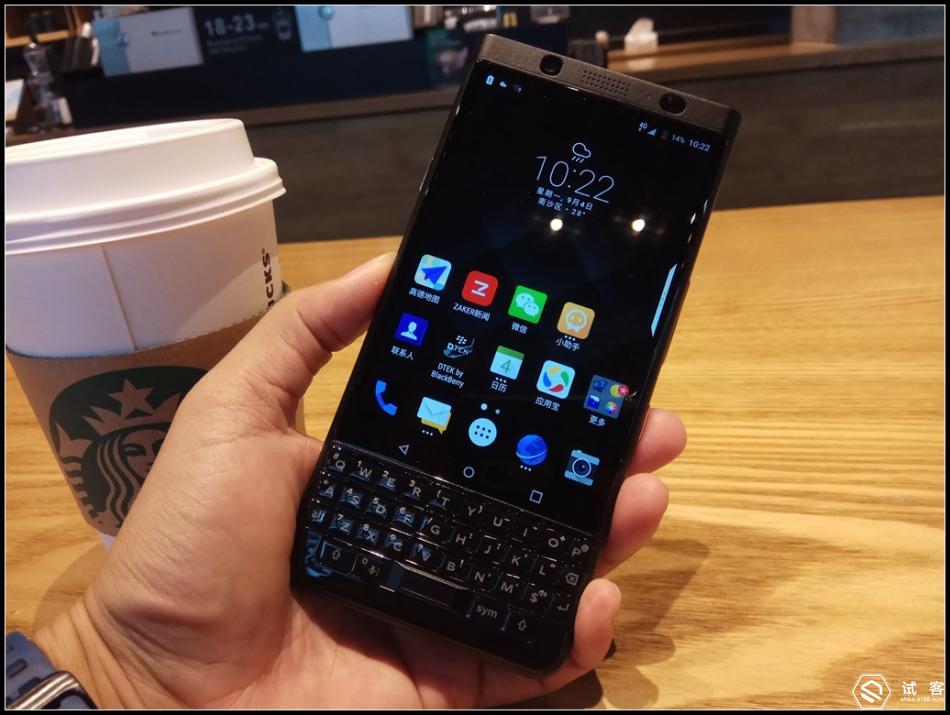 黑莓keyone滑盖,黑莓keyone测评王自如