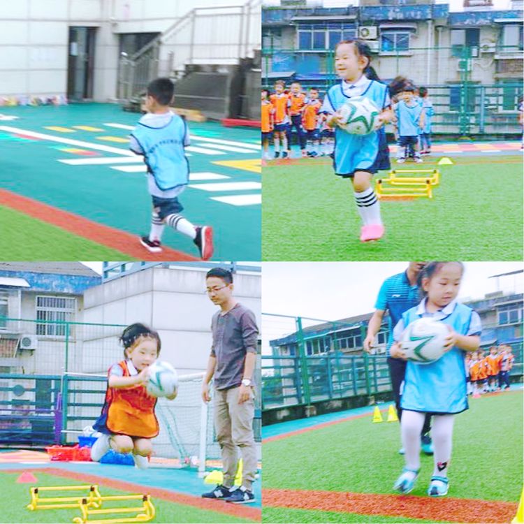 足球从娃娃做起,足球基本功幼儿园