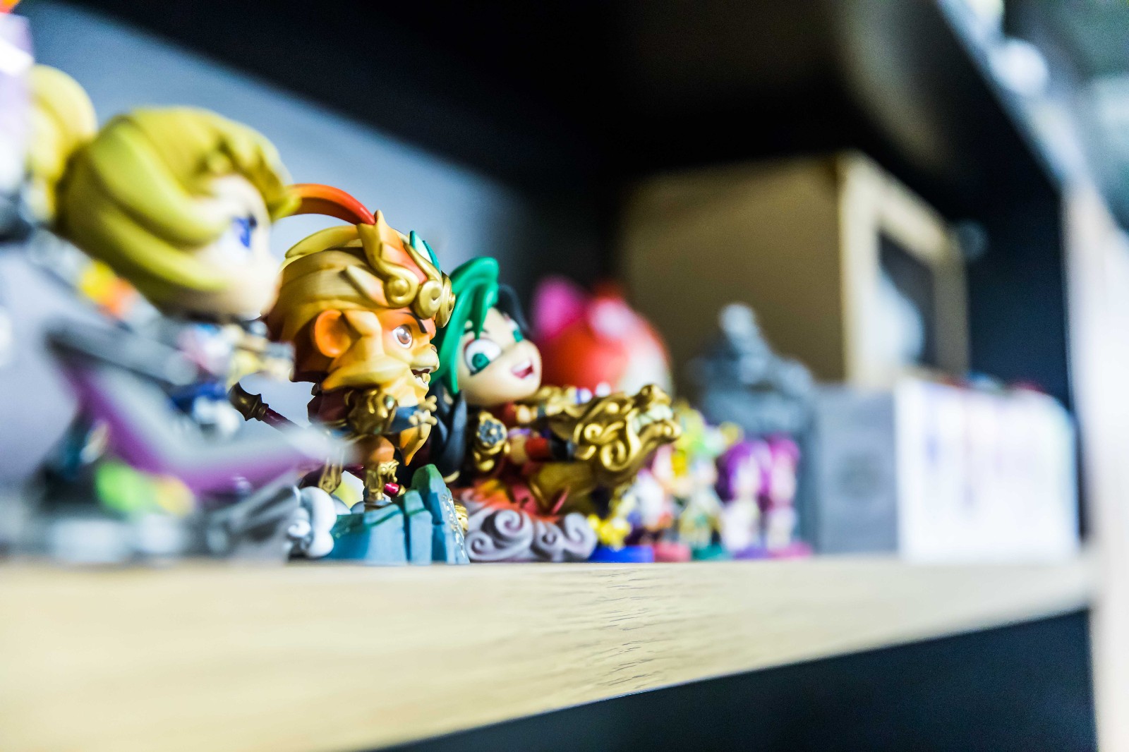 bwfc悟空手办开箱,普通悟空可动人偶手办开箱