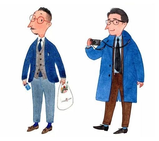 谈资|那个专门画绅士的Mr.Slowboy,这次帮dunhill画了一只狗