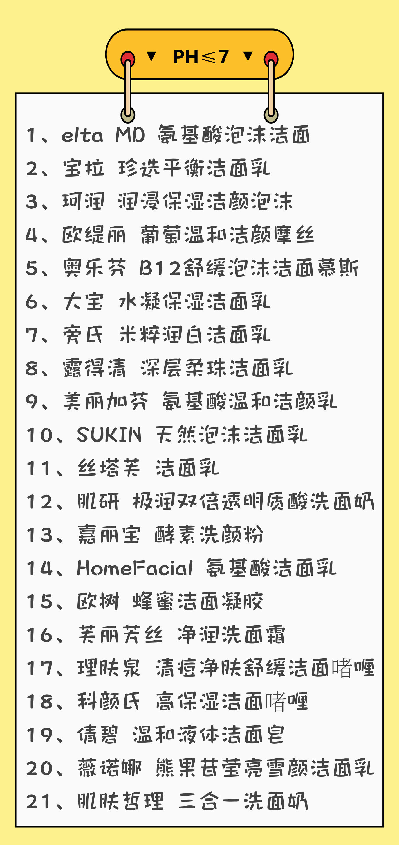 30个必买国货洗面奶,30元以内洗面奶便宜好用