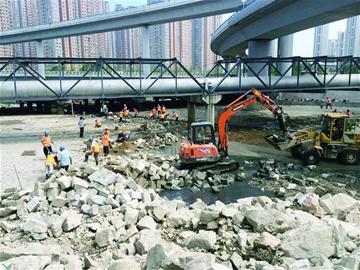 青岛水清沟改造,青岛白沙河整治