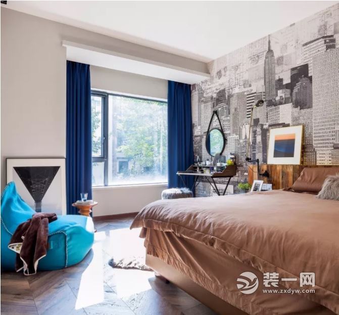 148平浪漫婚房装修案例厦门装修公司推荐轻工业风格