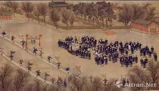 古画中的运动会,雅昌艺术网专稿