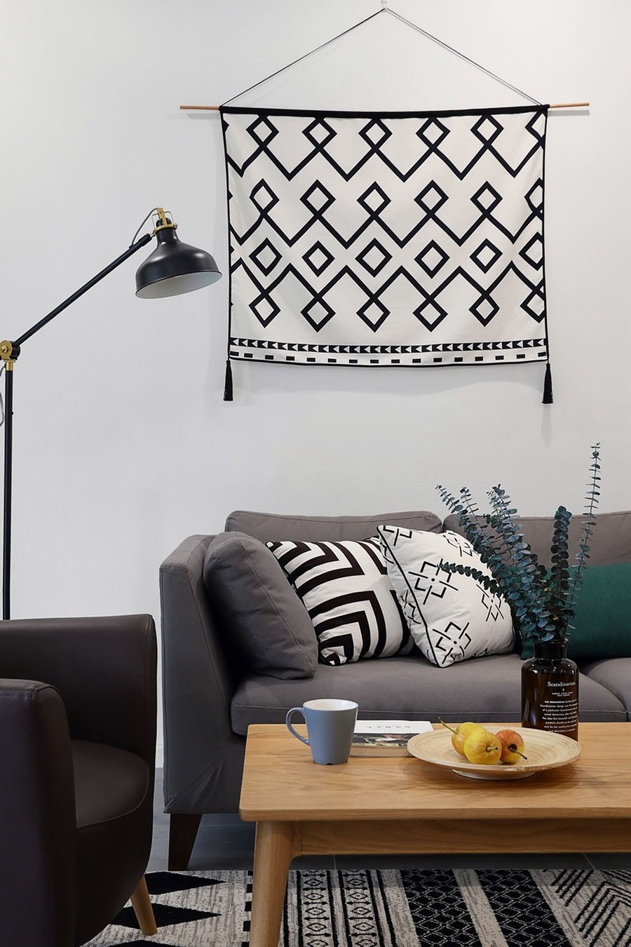 室内设计70平现代简约,简约又耐看的室内设计