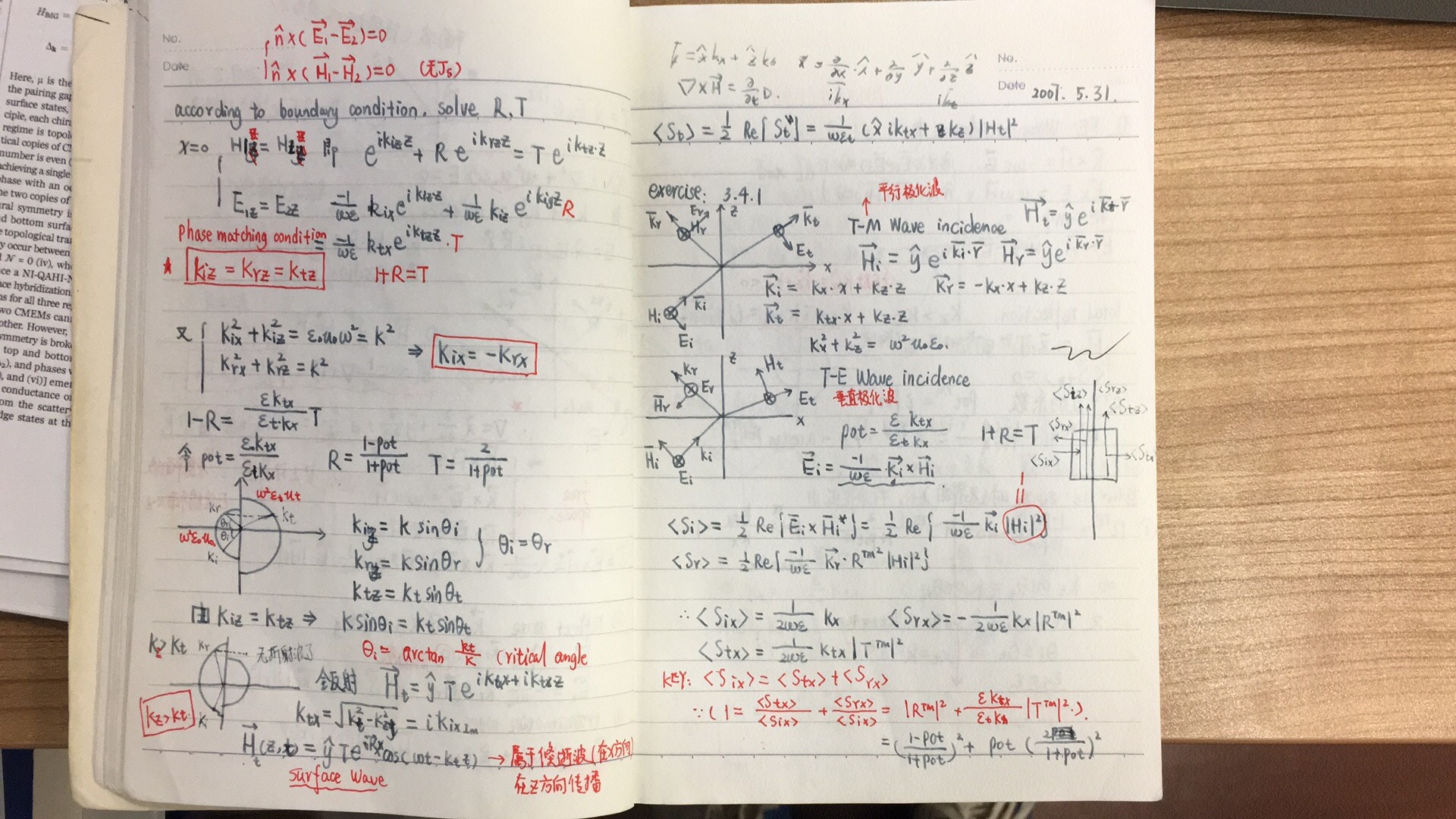 看看浙大学霸的笔记！难怪他会成为“发现”天使粒子的四位华人科学家之一！