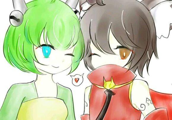 王者荣耀情侣头像一男一女校园,王者荣耀项羽霸王别姬情侣头像