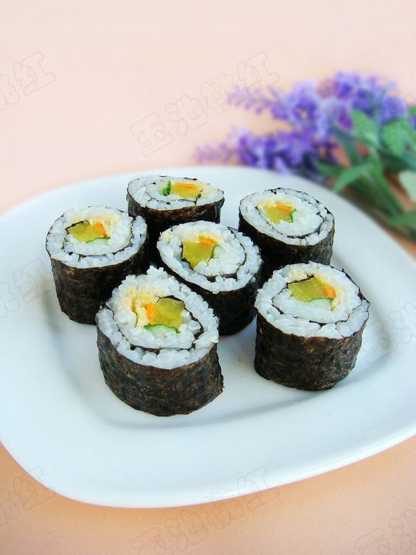 紫菜包饭韩国料理,韩式紫菜包饭里的牛蒡怎么做