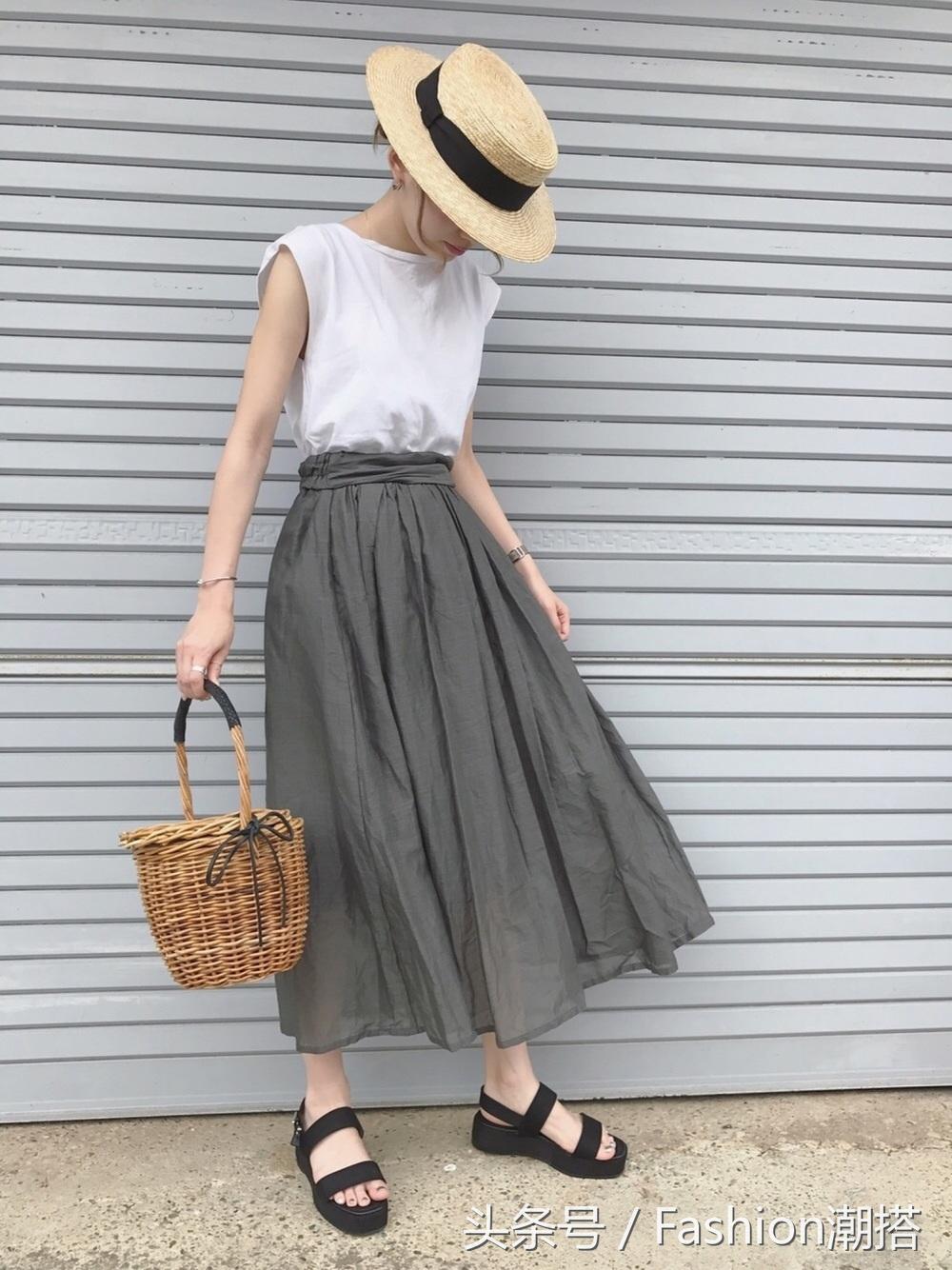 夏天穿搭上班不露腿,适合夏季的衣服穿搭