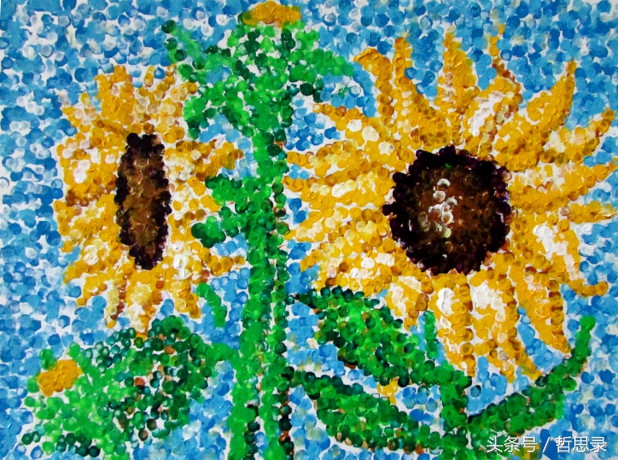 初学者画向日葵的详细教程,向日葵绘画教程简单易学