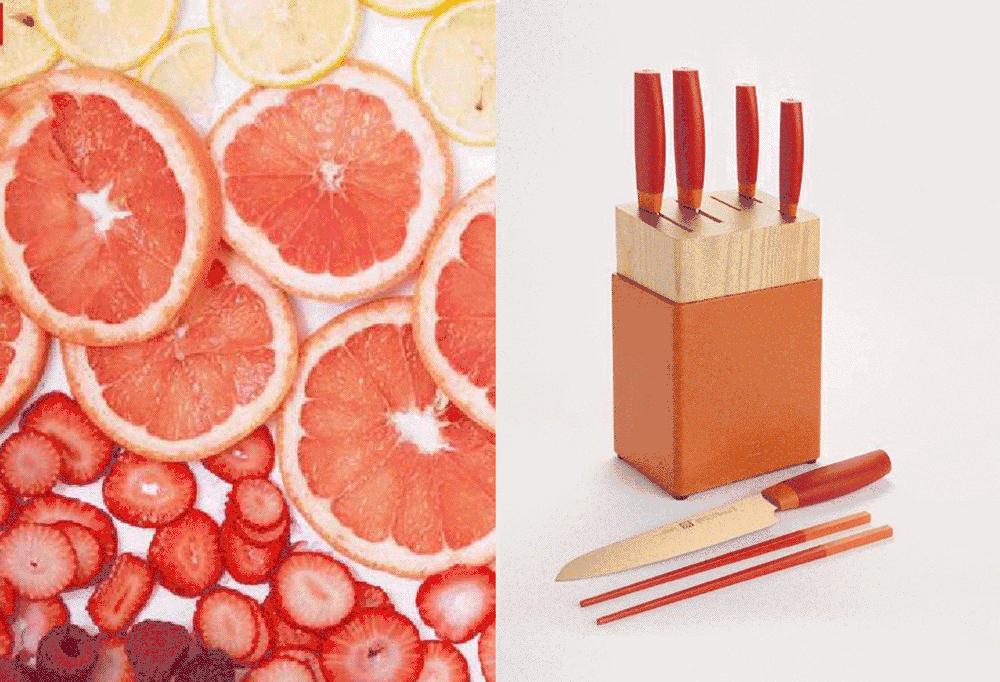 德国高档厨房刀具,39块钱玫瑰金刀具