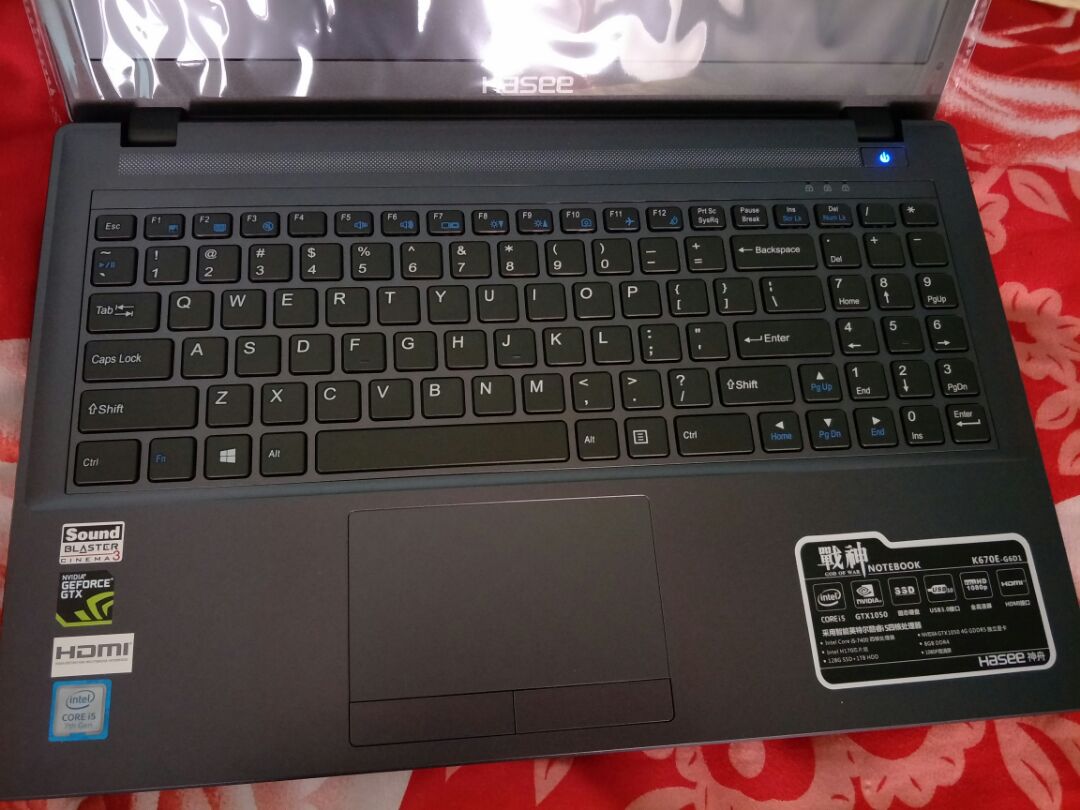 笔记本塞下台式机i5-7400处理器，神舟果然会玩