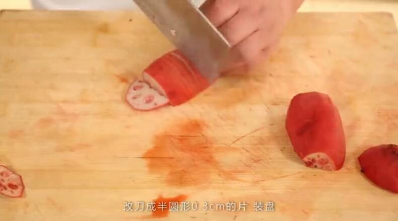 正宗糯米桂花藕的做法,桂花糯米藕做法过程