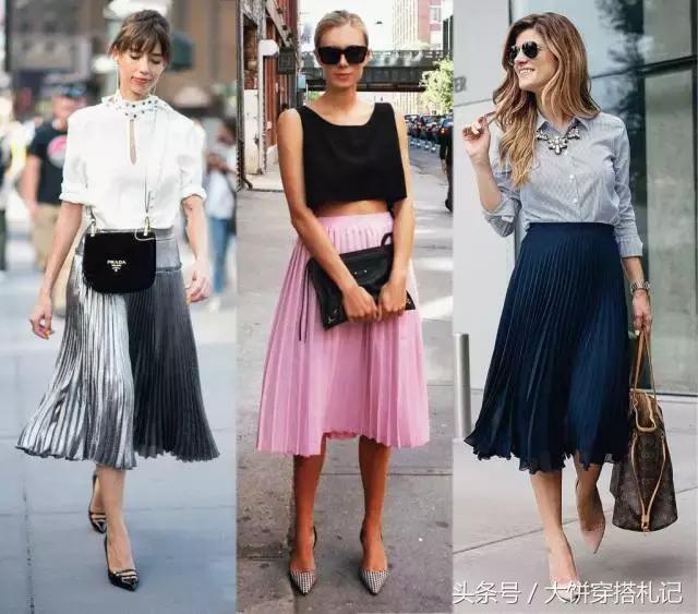 穿不好还不是你没买对？！百褶裙必知123都在这了