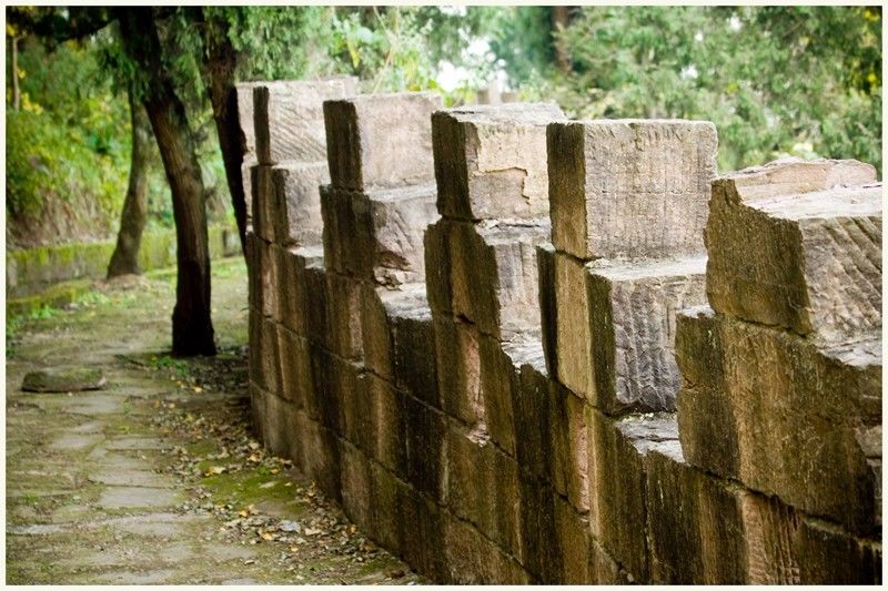 云顶山石城景区,云顶石城城墙