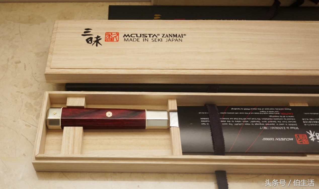 来自东瀛的高端量产厨刀-三昧