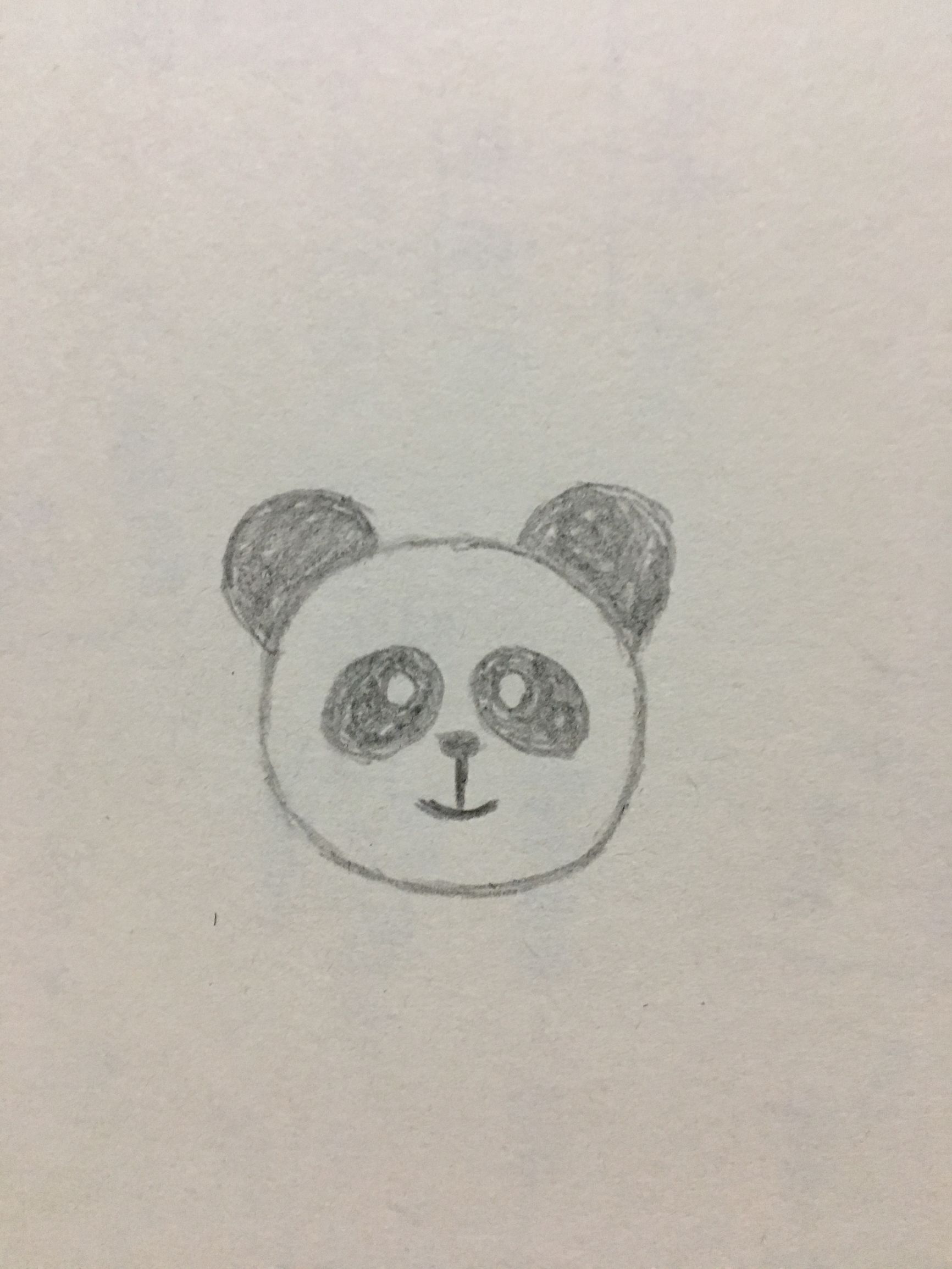 1-3岁儿童简笔画熊猫,熊猫简笔画可爱卡通呆萌