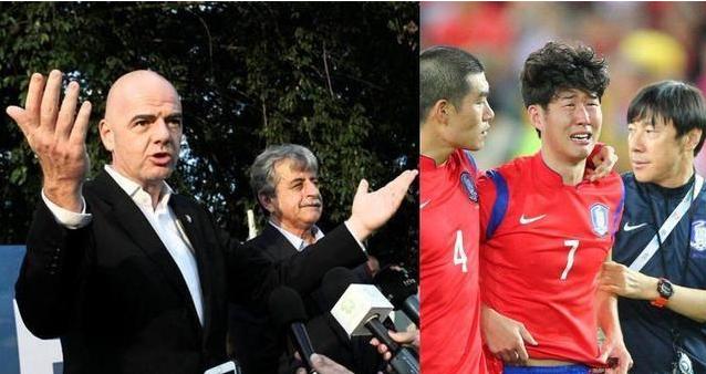 世界杯扩军方案利于中国惹韩国不满,讽刺国际足联讨好中国被怒怼