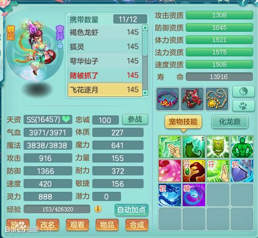 神武2佛门天魔,神武2仙龙宝宝