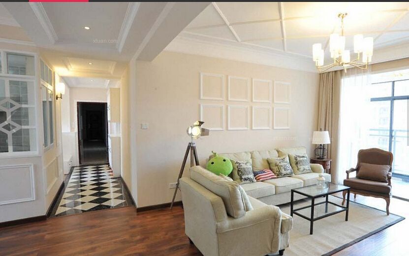 适合北欧风的客厅瓷砖,北欧简约风瓷砖上墙装修