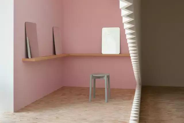 裸粉色高级感美甲磨砂,简约蕾丝美甲