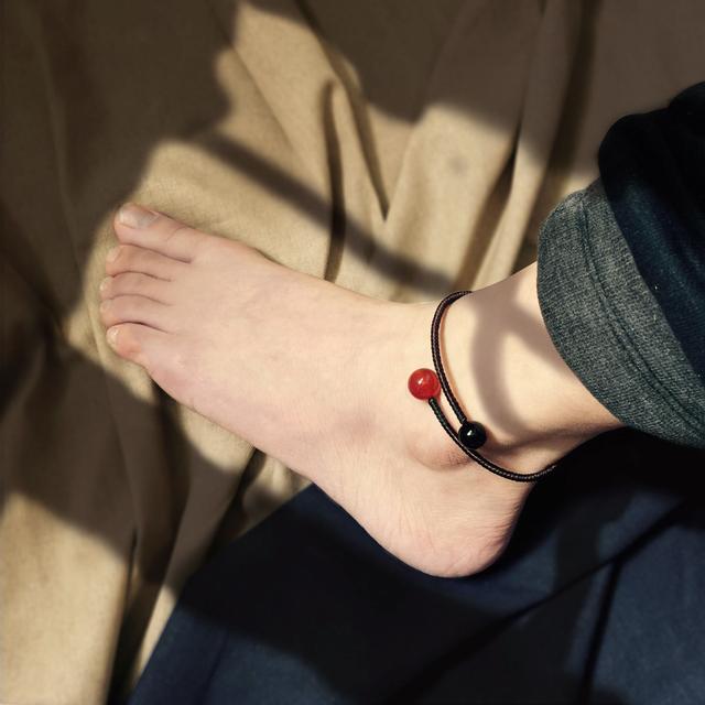 新时尚百搭爱心脚链,轻奢小众时尚脚链