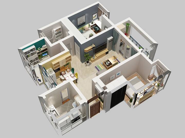 二手房翻新改造广州,南沙区二手房装修设计图