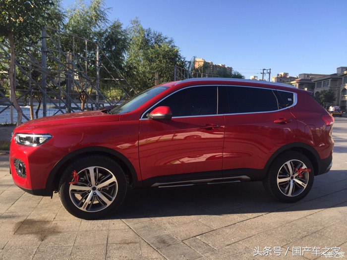 长城新H6骚红红标2.0T提车，看了都想流口水