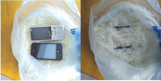 手机进水放大米里有用吗,手机进水后放进大米里能自救吗