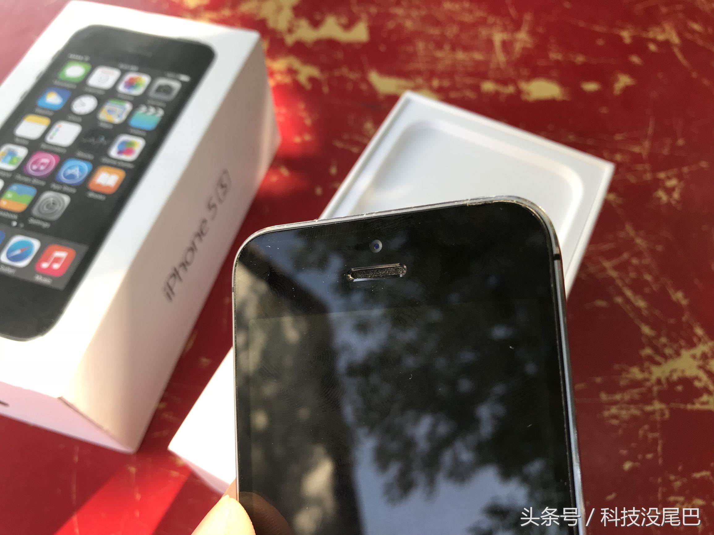 买了一个iphone5s,80块钱买的iphone5s