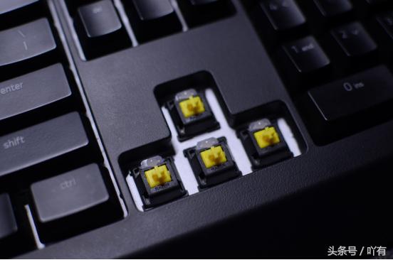 razer雷蛇黑寡妇蜘蛛v3竞技版黄轴,雷蛇黑寡妇v2幻彩黄轴