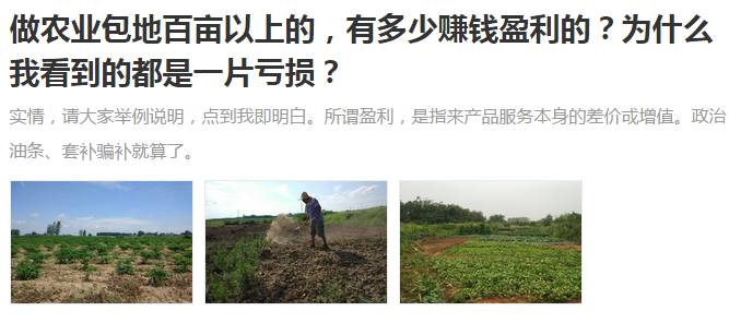 江苏包地200亩一年能赚多少钱,农村创业包地5000亩一年赚多少钱