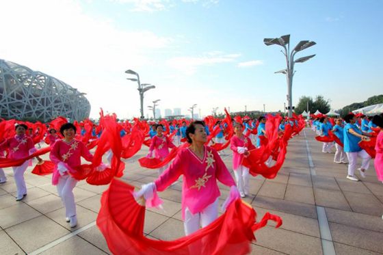 全民健身成果展演,全民健身广场舞比赛圆满成功