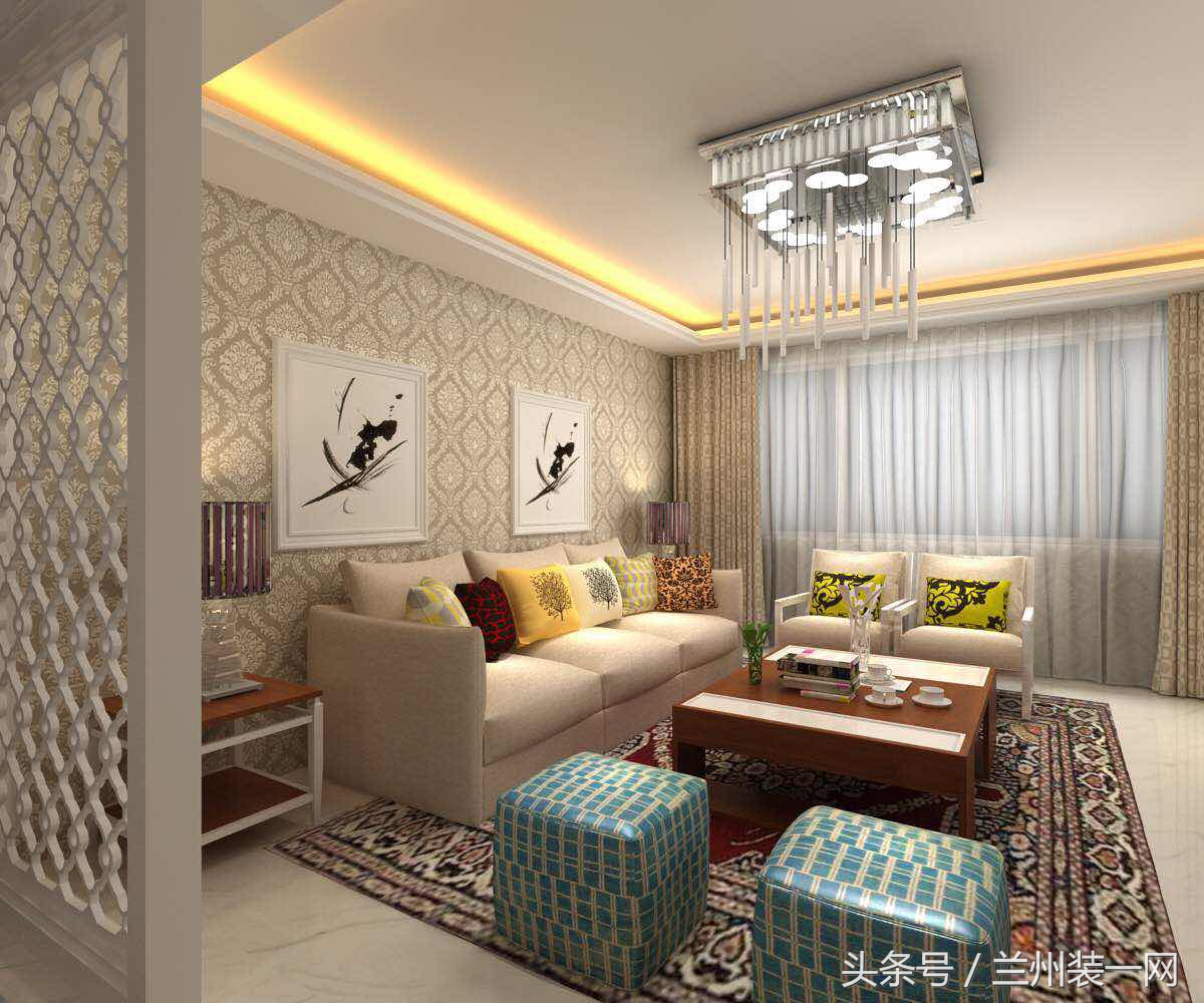 兰州极简风格装修设计案例,兰州小清新装修效果图