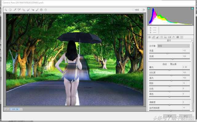 ps创意人像海报双重曝光效果,ps双重曝光的混合选项设置