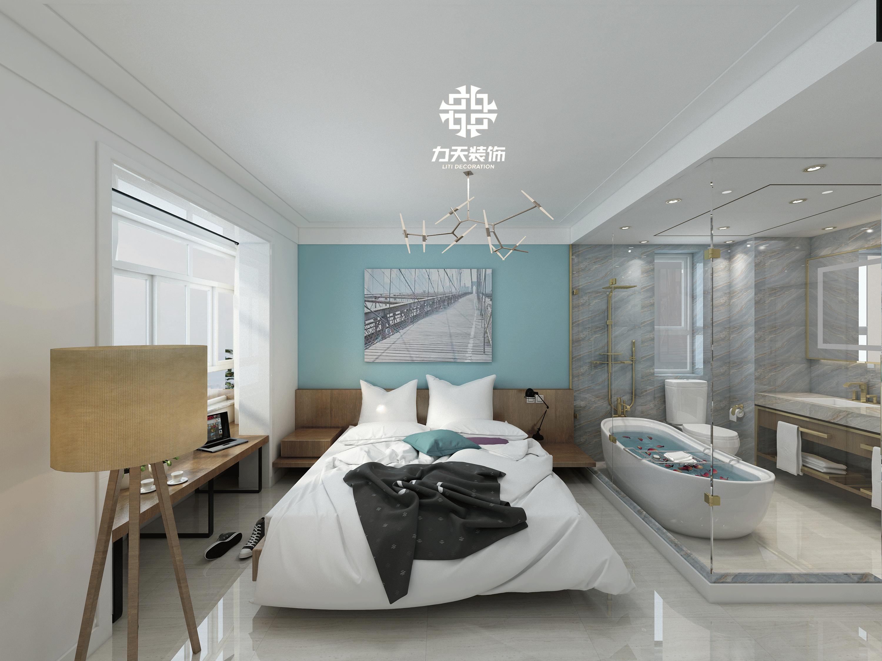 石家庄瀚唐小区样板房,石家庄瀚唐别墅装修