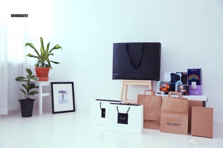 送给追星朋友的礼物田柾国,粉丝给田柾国惊喜