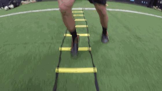 绳梯软梯训练视频,绳梯训练10种方法